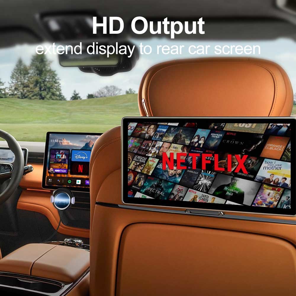 mini Streaming Carplay Android Auto Ai Box For Ford Benz VW