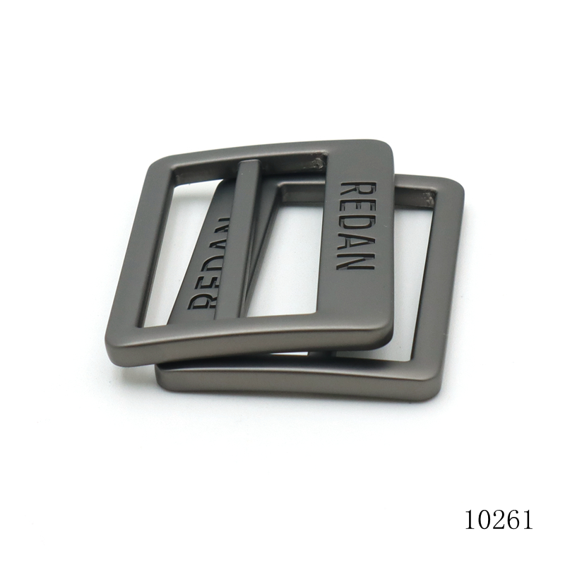 Matte Adjustable Slide Buckle 38mm Bag Slider Buckle Gunmetal