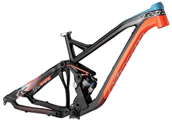 Lightweight Downhill Bike Frame , Freeride / Enduro Mtb Frame With Custom Logo