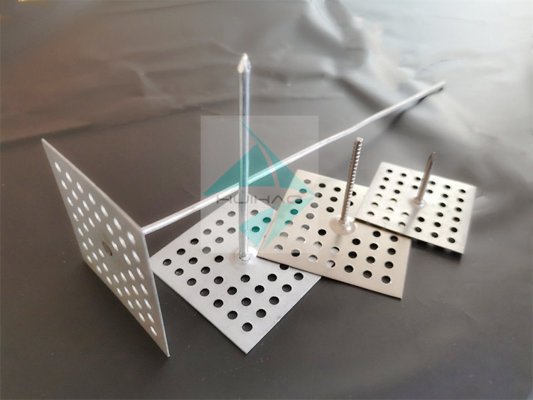 Iso квадрата 40mm пефорировал панель шерстей камня низкопробной вешалки изоляции фиксируя