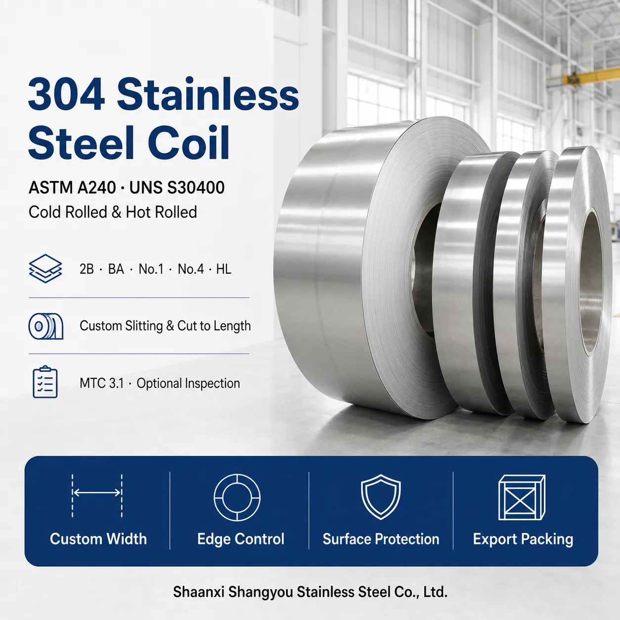 304 Stainless Steel Coil