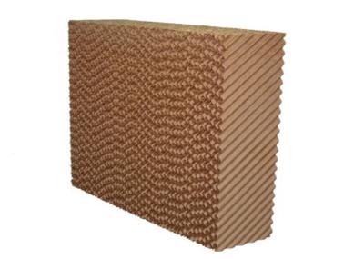 Brown Color Greenhouse Cooling Pad System With Aluminum Alloy Frame
