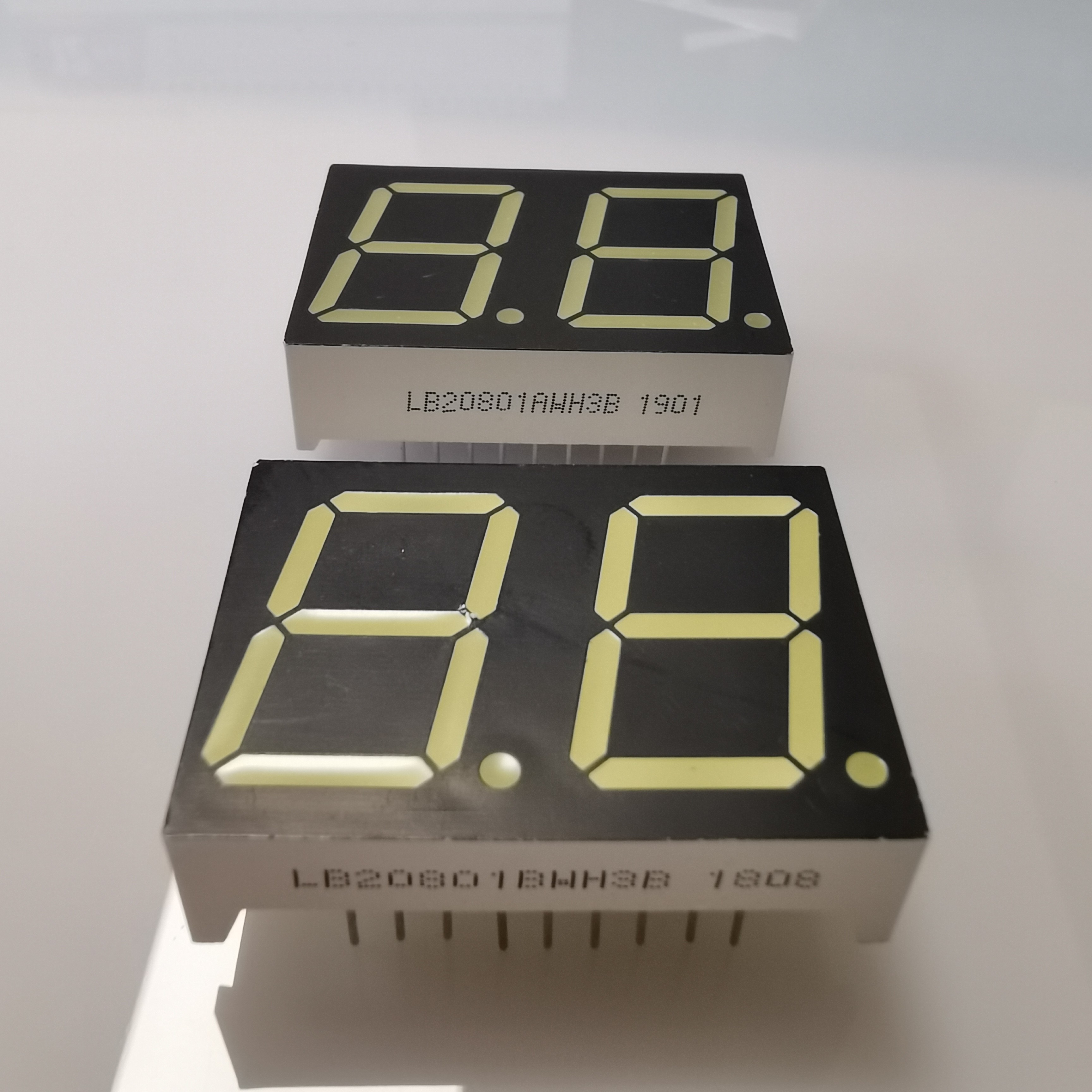 Дисплей СИД касания 2digit 0.8inch 7segment горячей продажи светочувствительный