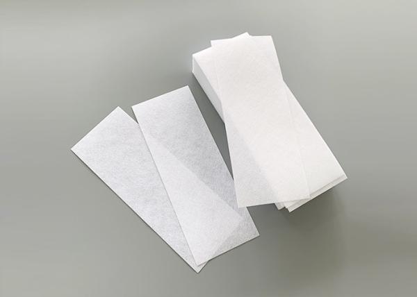 Salon Hair Off Vegan Wax Strips , Home Body Waxing Kit  Precut Spunlace Cloth