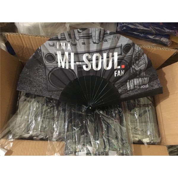 Custom Advertising Promotional Type Plastic Hand Fan Cheap Plastic PP Hand Fan