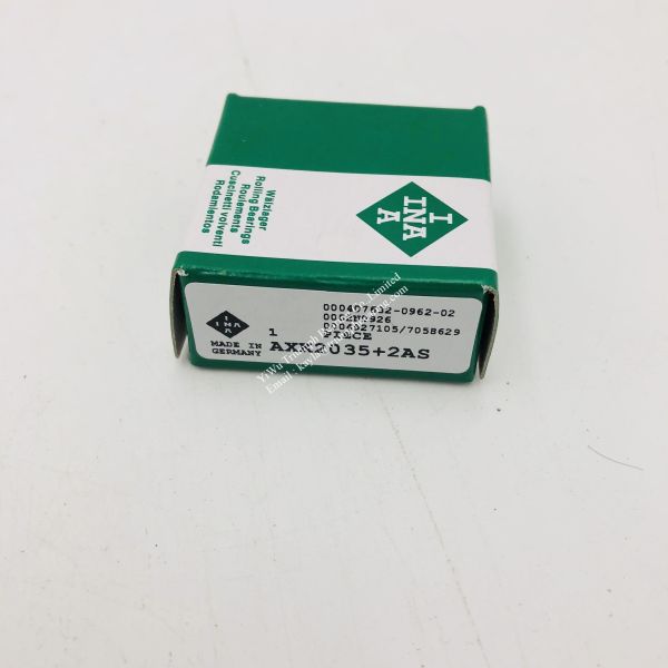 INA Axial Thrust Needle Roller Bearings     AXK2035+2AS