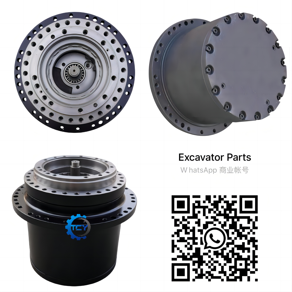 Dh225-9 Dx225-9 Dx215-9 Excavator Doosan Final Drive Travel Motor 17040100039A 17040100039B K1050444 K9007404