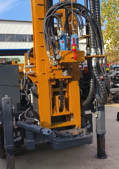 0-300M Truck-mounted Drilling Rig For Water Well With Essential Components Pump Motor Engine