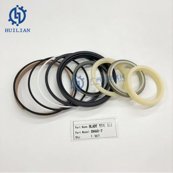 Repair Kit Oil Seal DH60-7 Blade Seal Kit Rubber Seal Kit for DOOSAN Excavator Spare Parts