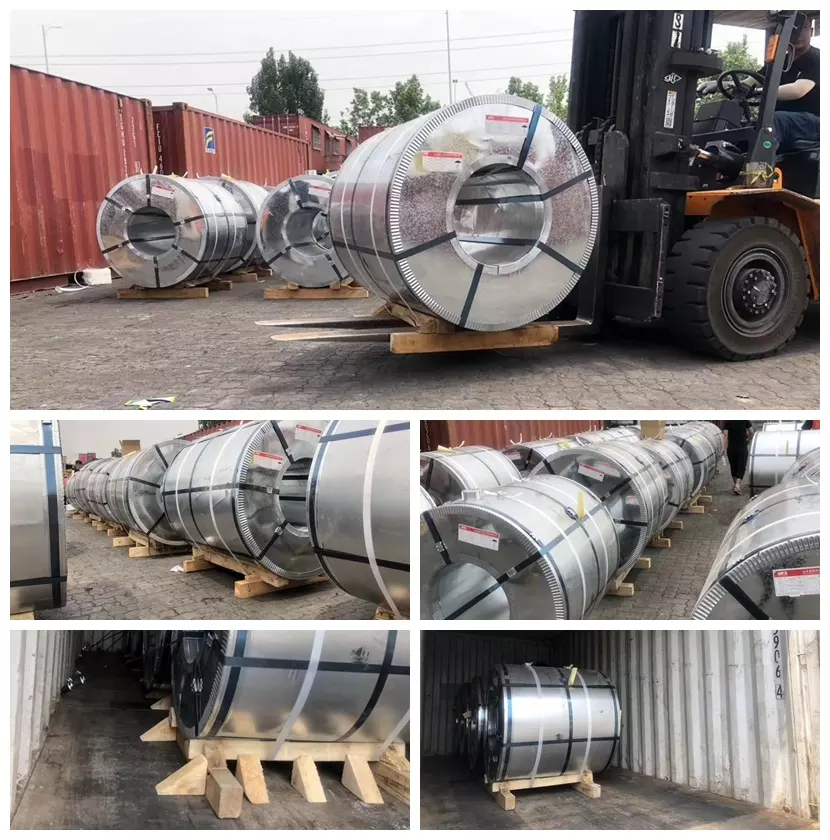 ASTM G350 G550 Регулярный шпингл оцинкованная стальная катушка для автомобильной архитектуры