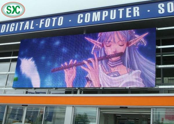 Exibição de publicidade digital de alta definição P6 LED, 8000 CD / m2