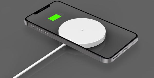 110KHz 1.1A 15W QI Magnetic Charging Pad For Iphone 12