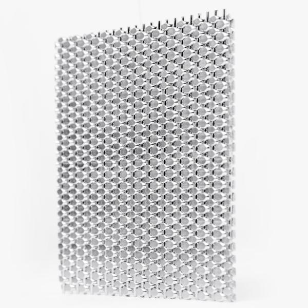 0.5m-2.0m Galvanized Iron Decorative Woven Wire Mesh Fabric For Filtration