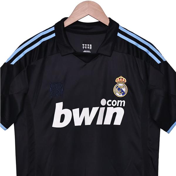 Real Madrid 2009-2010 Away Retro Football Club Jerseys Classic Printing Customized