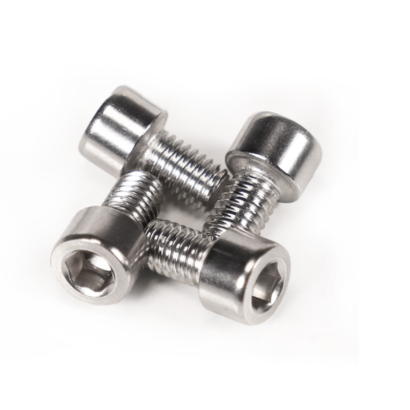 201 Stainless Steel Socket Head Cap Screws Hexagon Socket Bolt Allen Head Screw Machine Fastener M3 M4 M5 M6 M8 Multiple Sizes In Stock Support Customization