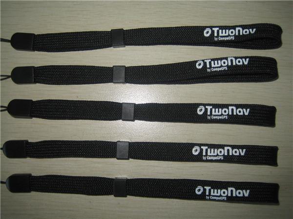 Tube polyester wrist lanyard for smart phones, tubular polyester smart phone wrist straps