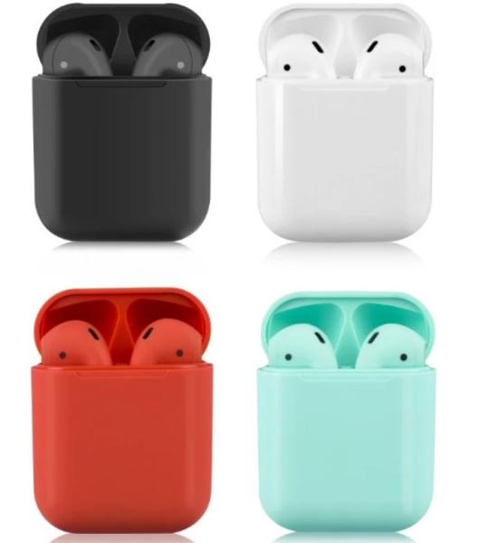 Hot Selling inPods i12 TWS Earphone Bluetooth Earphone ,Macaron Waterproof Wireless High Quality Sound Headset Sport Ear