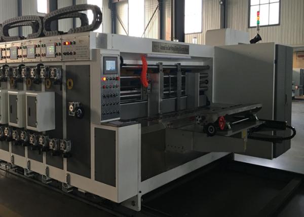 Automatic Independent Flexo Printer Slotter Die Cutter / 2 Colors Flexo Printer Machine