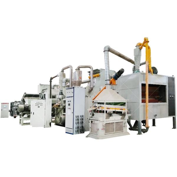 High Recovery Rate Solar Panels Photocell Recycling Equipment 100% Recycling Solution
