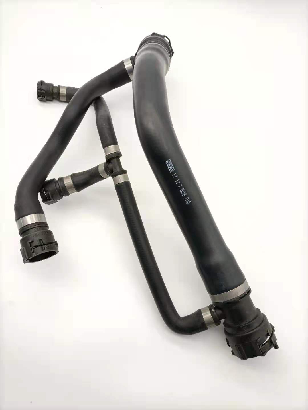 SQCS Auto Rubber Intercooler Radiator Coolant Hose 17127508010 для автомобиля BMW E66 E65 E60 E90