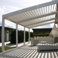 Pérgola de aluminio de las lumbreras de la pared del grueso 3.0m m