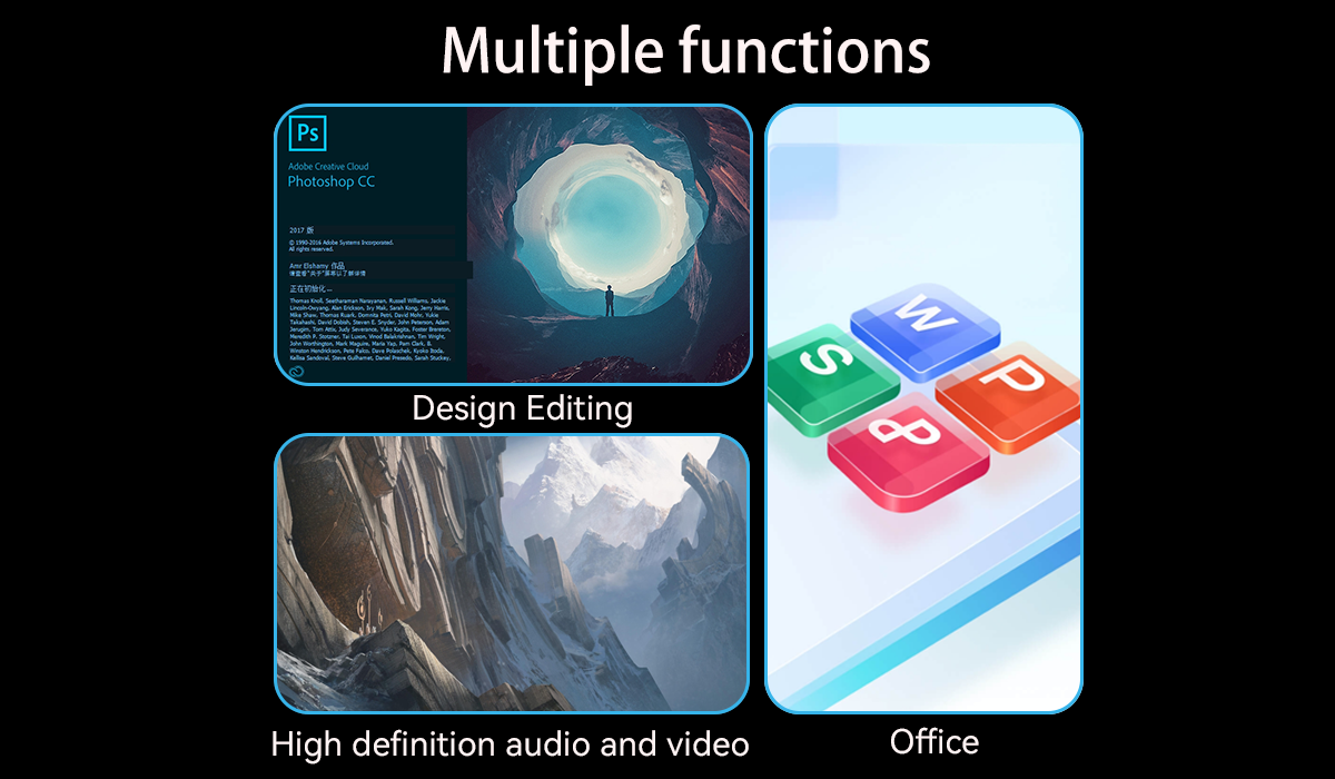 Intel N100 Support 16GB With Fan and 4 USB  2 LAN 2 HDMI Mini PC