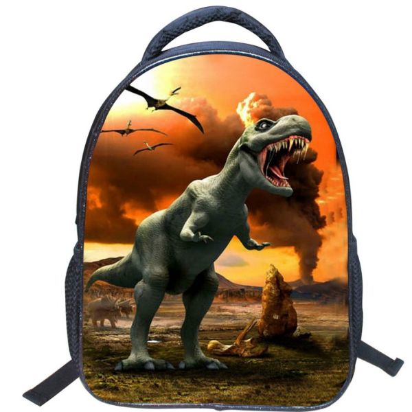European and American fashion cute dinosaur nursery school bag children backpack