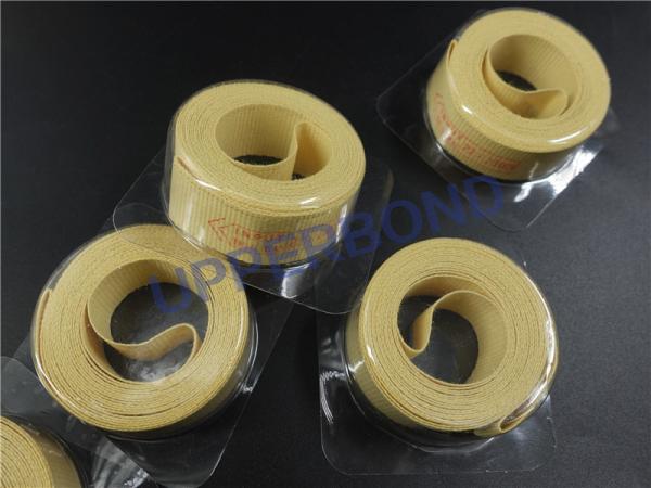 Cintura transportadora de fibras de aramida resistente a altas temperaturas Amarelo
