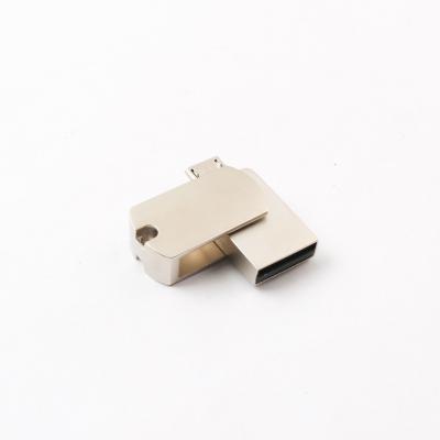 Logotipo instantâneo de prata do laser das movimentações 32GB 16GB 8GB de Android OTG USB
