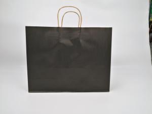 Customized Biodegradable Paper Gift Bag With Handles Gift Kraft Paper Tea
