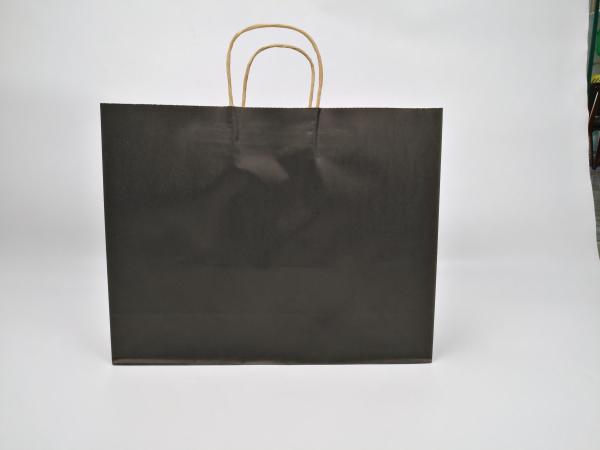 Customized Biodegradable Paper Gift Bag With Handles Gift Kraft Paper Tea Shopping