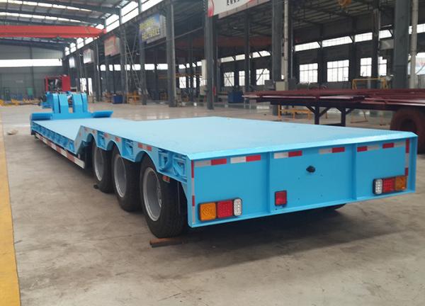 Detachable Gooseneck Low Flatbed Semi Trailer with and ABS Anti-lock Braking System