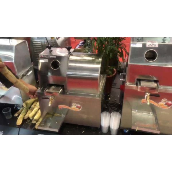 Small Sugarcane Press Machine 750w For Commercial Catering Shop