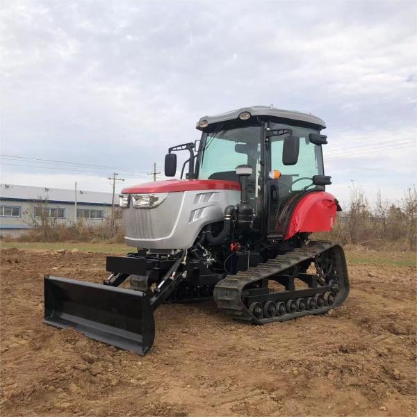 120HP Agricultural Farm Equipment Multifunctional Garden Small Crawler Tractor