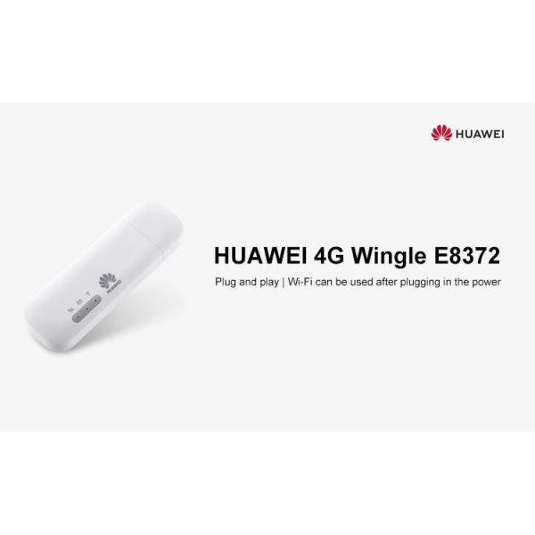 Unlocked Huawei 4G USB Modem E8372h-820 E8372 Wingle LTE with 16 WiFi Users Support