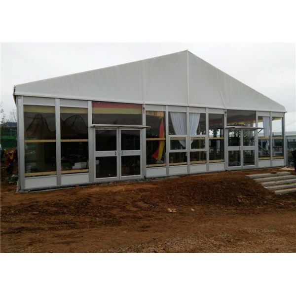 Sun Resistant Industrial Warehouse Tent , Temporary Industrial Storage Buildings