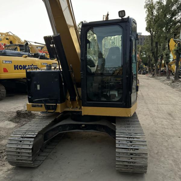 Usado Caterpillar Cat 307 Mini Excavator Multifuncional 7Ton Stock Caterpillar 305.5 306 307 Crawler Excavator Machine