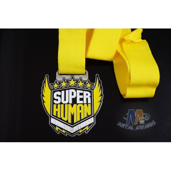 Zinc Alloy Iron Or Brass Race Finisher Medals Custom Design Die Struck Process