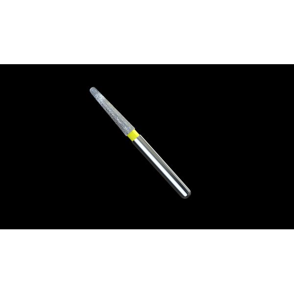 Diamond Burs Flexible Endodontic Access quirúrgico dental de acero inoxidable de plata Burs