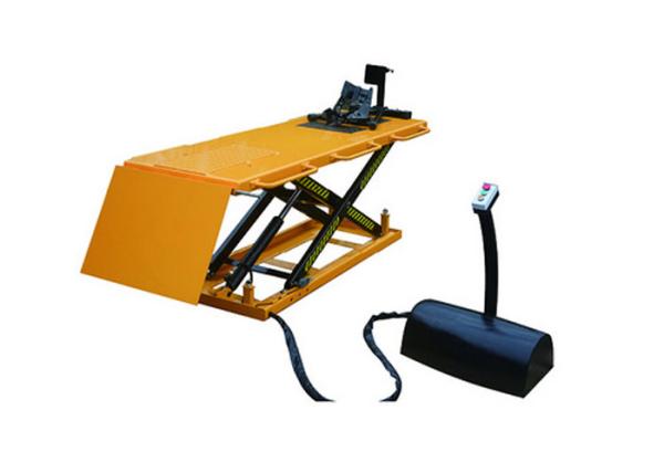 TE500 Hydraulic Motorcycle Lift Scissor Lift Table Capacity 500Kg