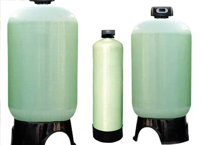 Corrosion Resistant FRP Vertical Tank Fully Rustproof FRP Softener Vessel Customized