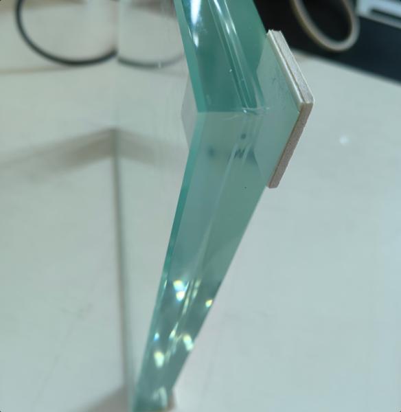 Super White Extra Clear Low Iron Toughened Laminated Glass For Commercial And Residential Glass