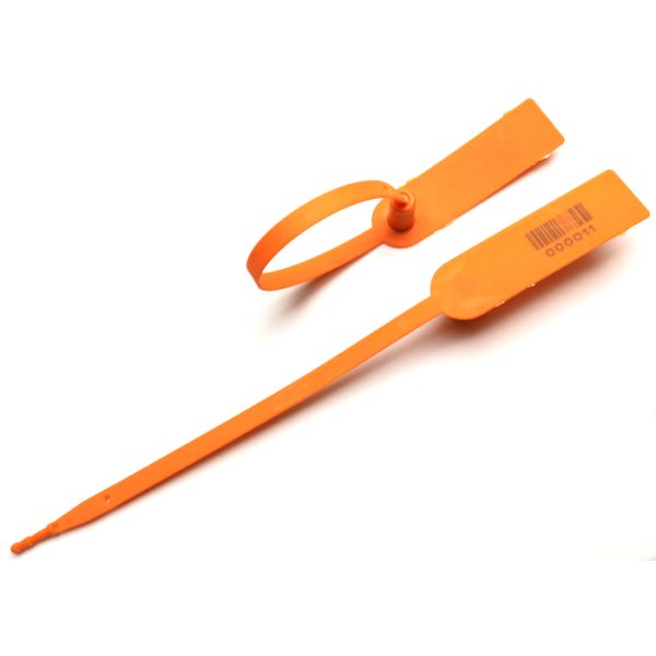 194 N Tensile Strength 270 mm PP and ABS Plastic Security Seal for Truck Container Padlock