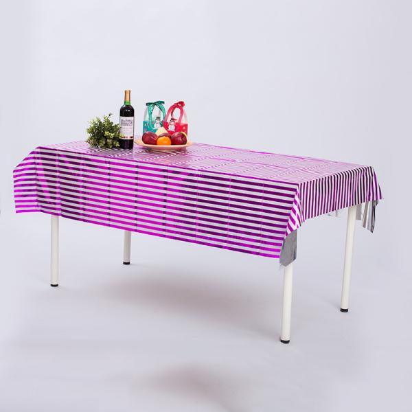 Modern Disposable Party Tablecloth for Indoor / Outdoor Events