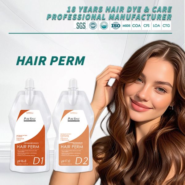 OEM Hair Perm Cream Smooth Curly Hair Solution Rebonding Hair Cream Wholesale Hair Color Manufacturer Supply