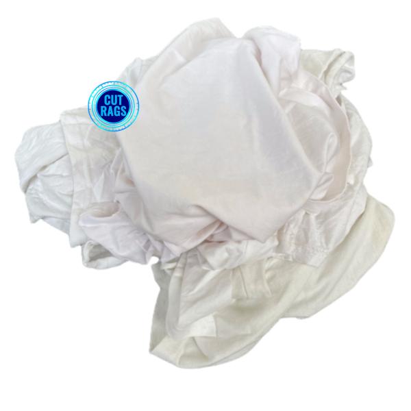 All-purpose White Color Rags Cleaning Cotton Wiping Rags white cloth cotton Wipers TSHIRT RAG