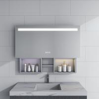 Éclairage automatique du miroir de l'armoire de médecine à LED