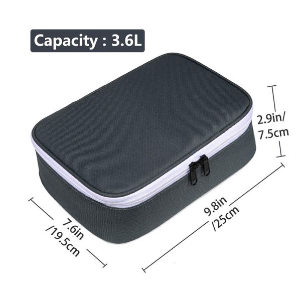 Nylon 600d Pencil Pouch For High School 3 Detachable