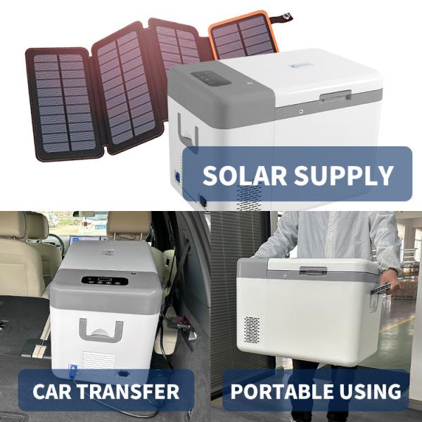 25L Solar Portátil Vacina Médica Criogênico congelador para laboratório e aplicações hospitalares