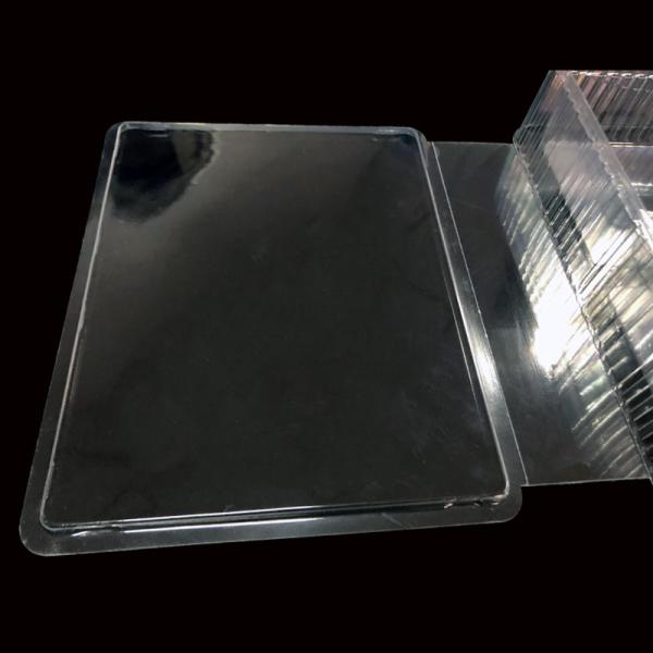 PET Hinged Clamshell Blister Box for Face Mask Cosmetic Packaging